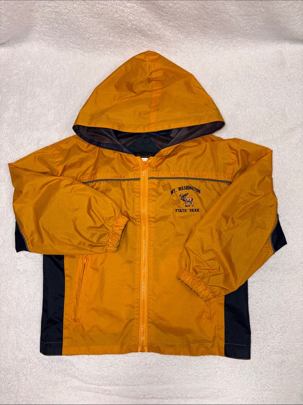 Cheneral mt Washington Nh moose vintage windbreaker jacket boys 5